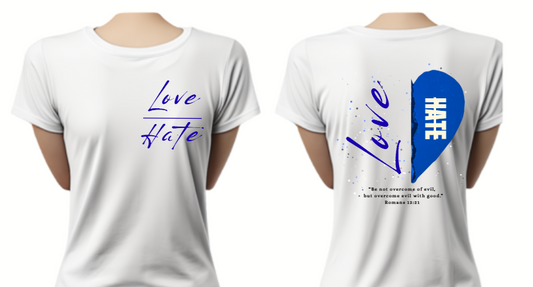 Blue Love Over Hate
